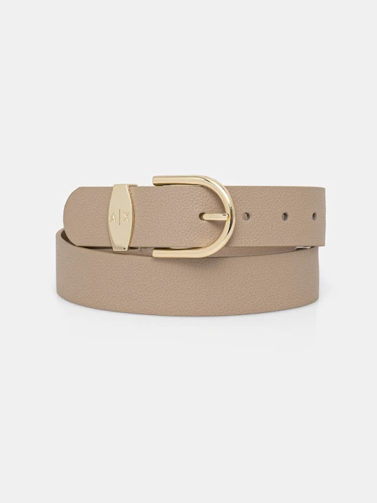 Zdjęcie produktu Armani Exchange pasek damski beżowy