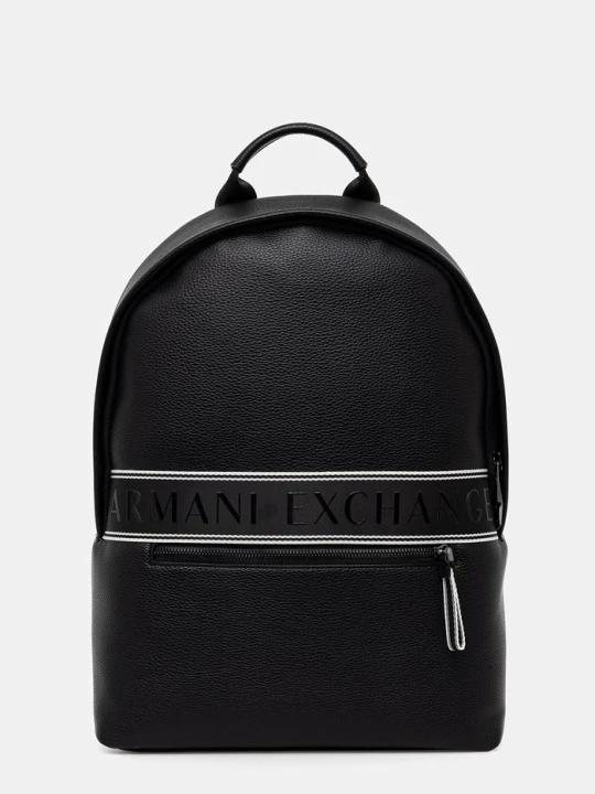 Zdjęcie produktu Armani Exchange plecak męski z imitacji skóry czarny