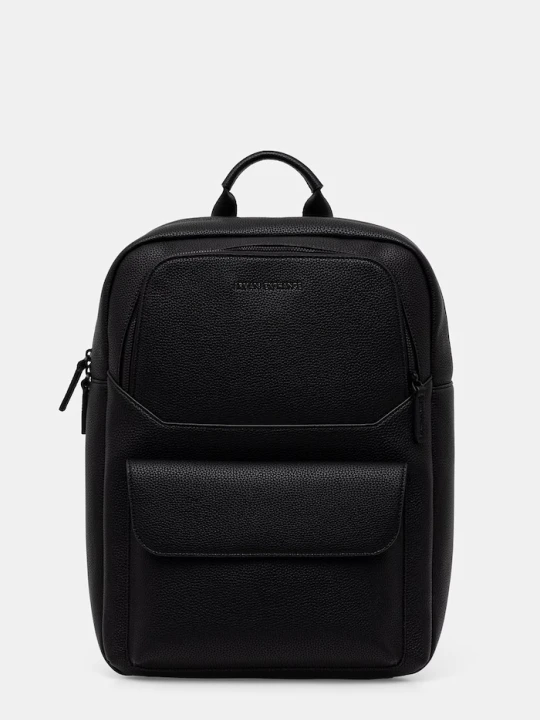 Zdjęcie produktu Armani Exchange plecak męski z imitacji skóry czarny