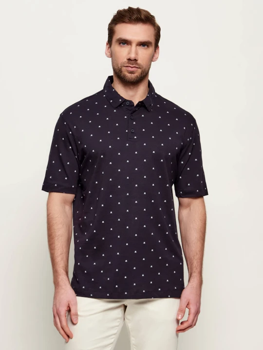Zdjęcie produktu Armani Exchange Polo | Regular Fit granatowy