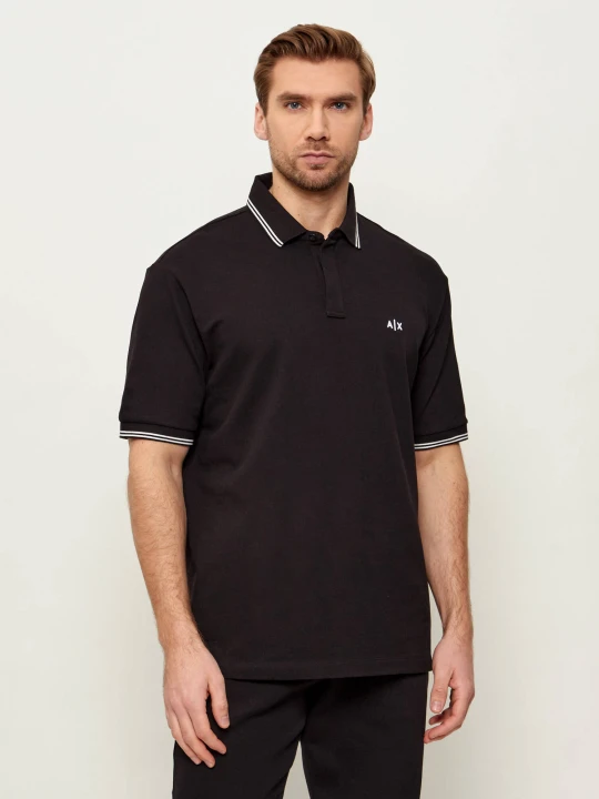 Zdjęcie produktu Armani Exchange Polo | Regular Fit czarny