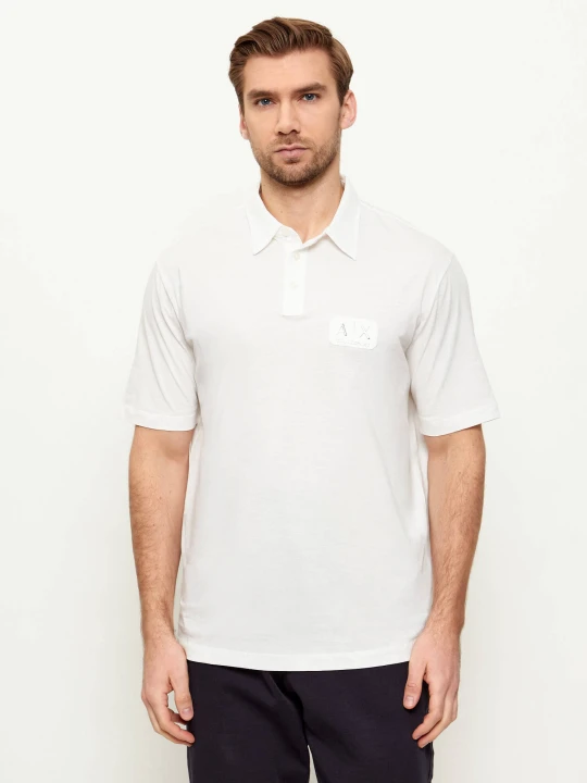 Zdjęcie produktu Armani Exchange Polo | Regular Fit biały