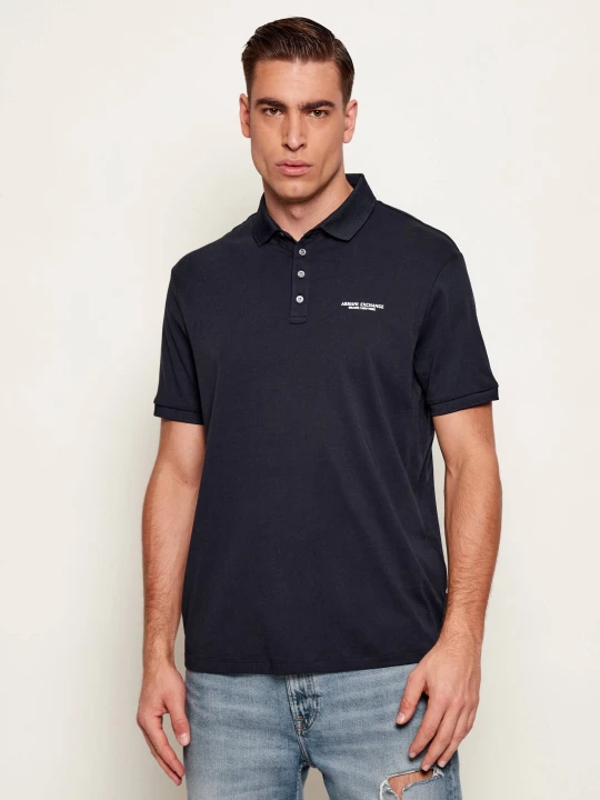 Zdjęcie produktu Armani Exchange Polo | Regular Fit granatowy