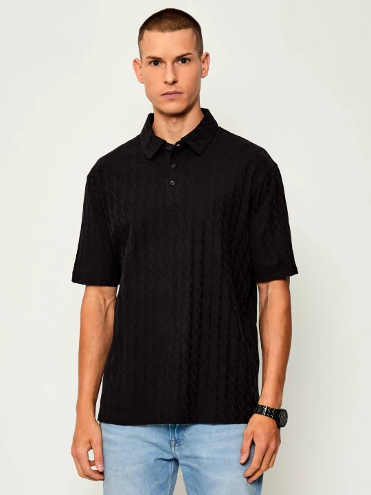 Zdjęcie produktu Armani Exchange Polo | Regular Fit czarny