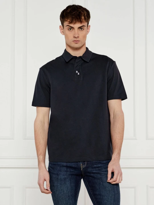 Zdjęcie produktu Armani Exchange Polo | Regular Fit czarny
