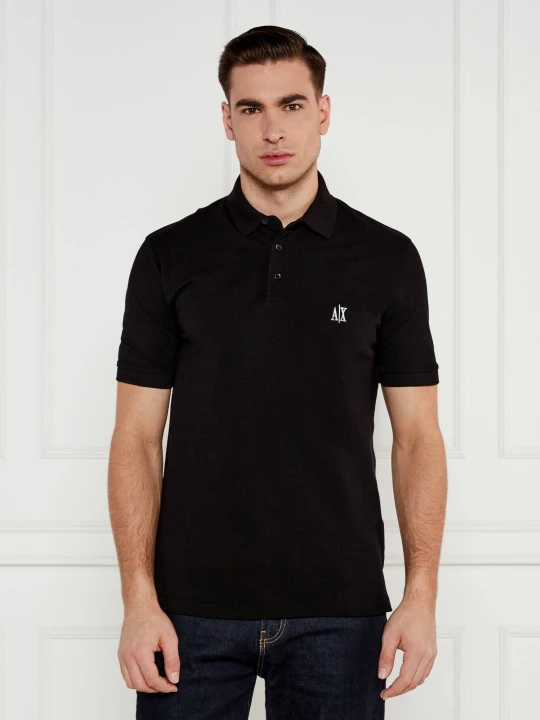 Zdjęcie produktu Armani Exchange Polo | Regular Fit czarny