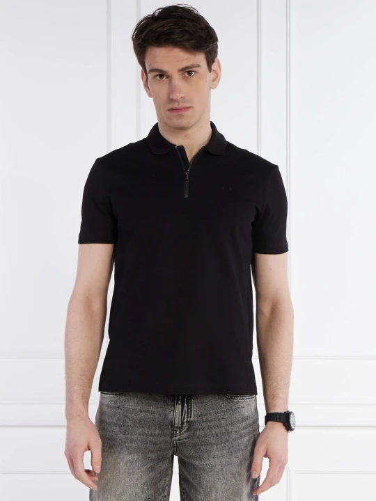 Zdjęcie produktu Armani Exchange Polo | Regular Fit czarny