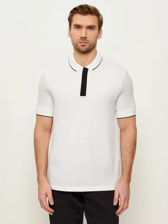Zdjęcie produktu Armani Exchange Polo | Slim Fit ecru