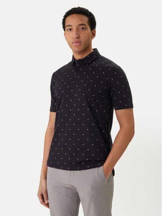 Zdjęcie produktu Armani Exchange Polo XM000735 AF10356 FB434 Czarny Regular Fit