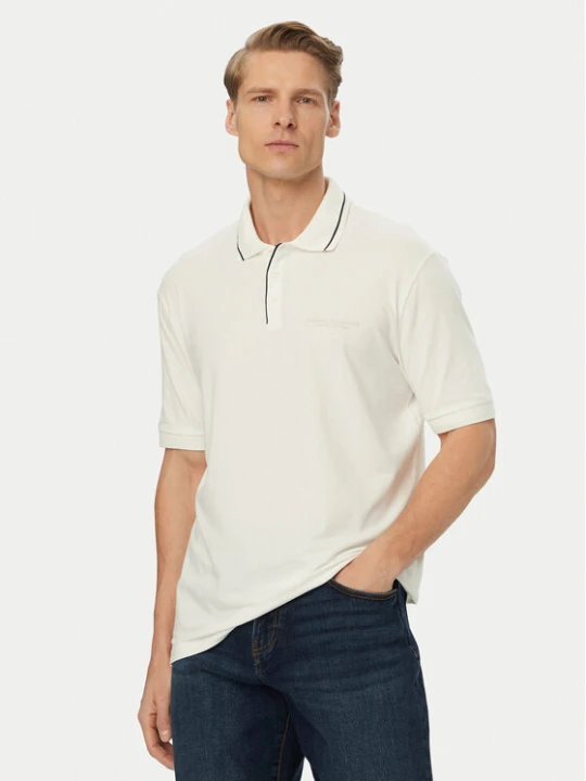 Zdjęcie produktu Armani Exchange Polo XM001557 AF10363 U0009 Biały Regular Fit