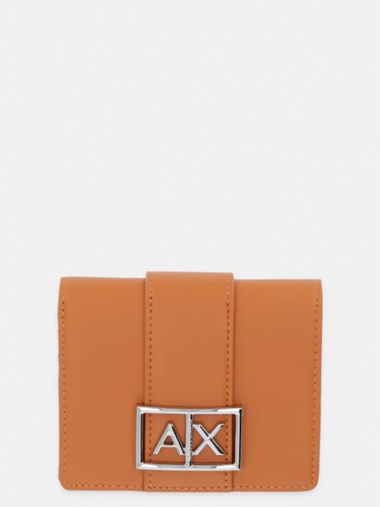 Zdjęcie produktu Armani Exchange portfel pomarańczowy