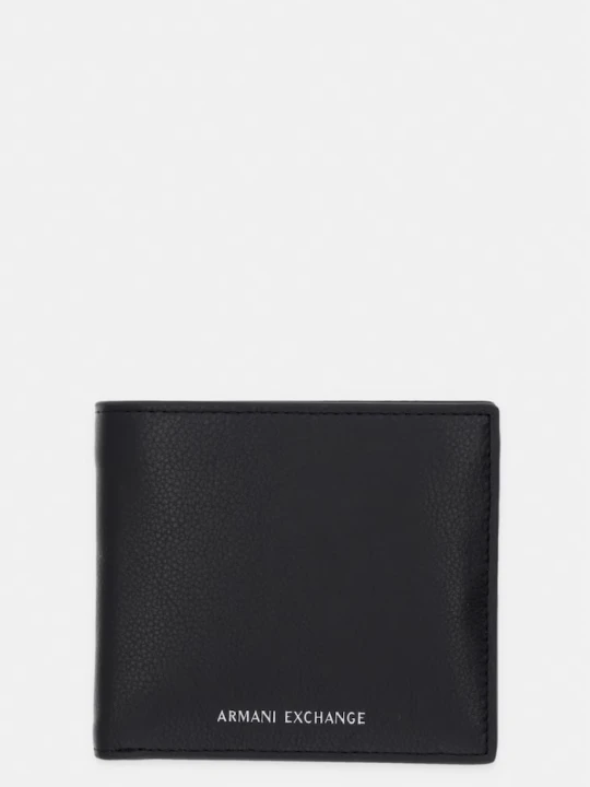 Zdjęcie produktu Armani Exchange portfel męski skórzany czarny