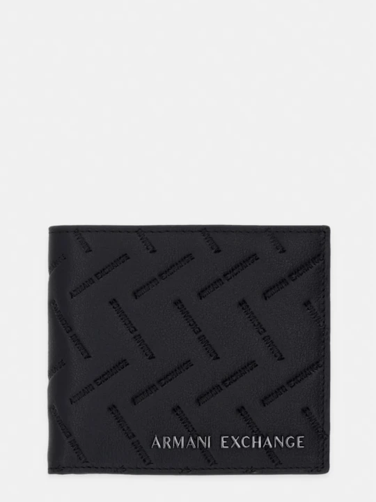 Zdjęcie produktu Armani Exchange portfel męski skórzany czarny