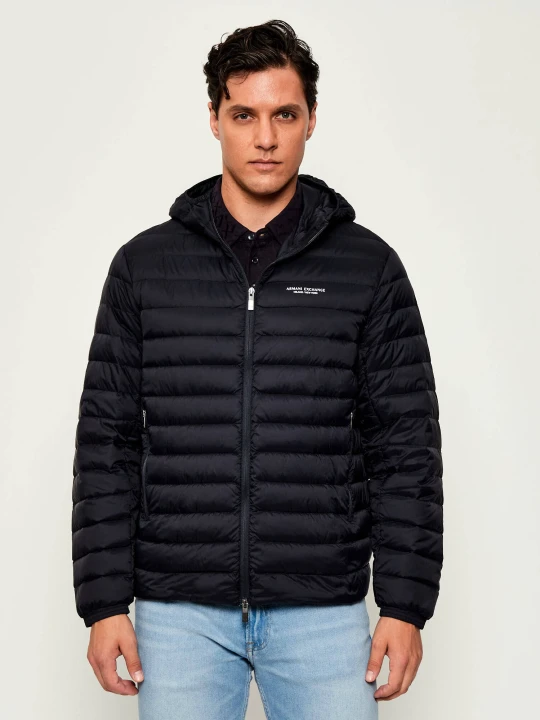 Zdjęcie produktu Armani Exchange Puchowa kurtka | Regular Fit granatowy