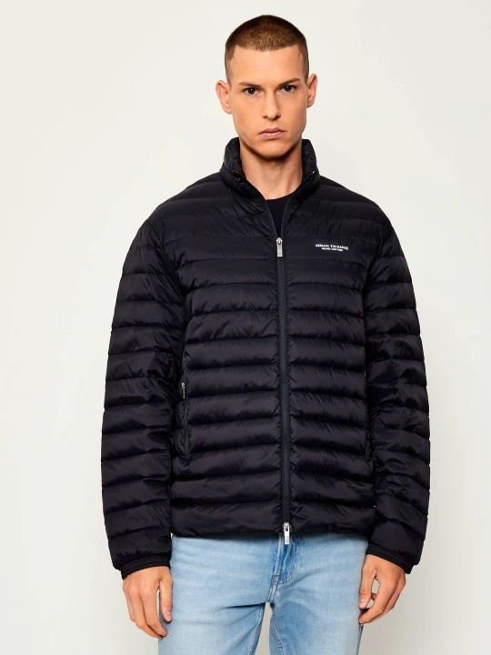 Zdjęcie produktu Armani Exchange Puchowa kurtka | Regular Fit granatowy