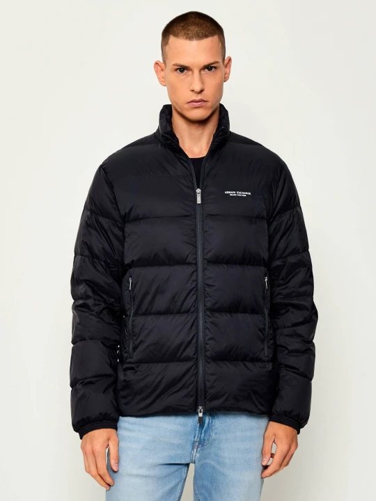 Zdjęcie produktu Armani Exchange Puchowa kurtka | Regular Fit granatowy