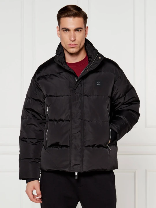 Zdjęcie produktu Armani Exchange Puchowa kurtka | Regular Fit czarny