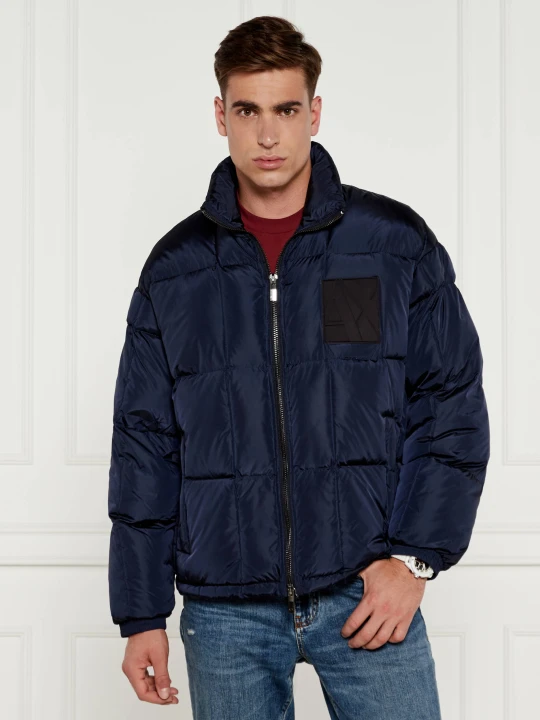 Zdjęcie produktu Armani Exchange Puchowa kurtka | Regular Fit granatowy