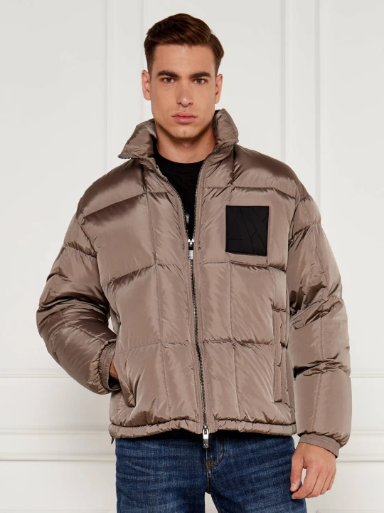 Zdjęcie produktu Armani Exchange Puchowa kurtka | Regular Fit brązowy