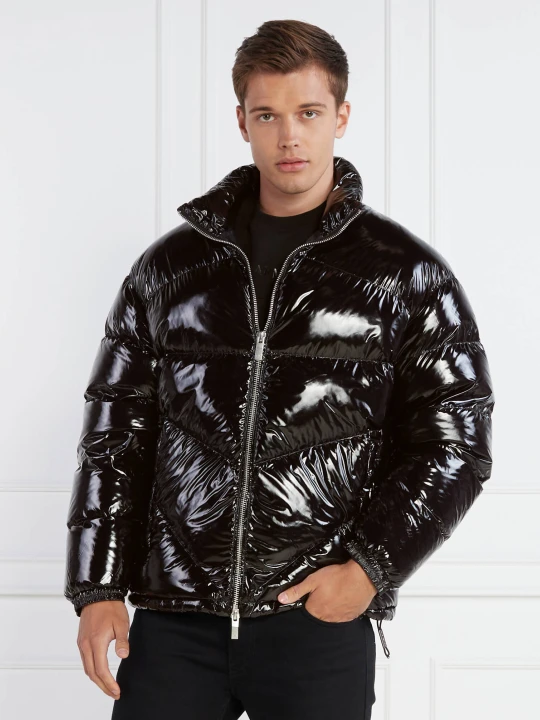 Zdjęcie produktu Armani Exchange Puchowa kurtka | Regular Fit czarny