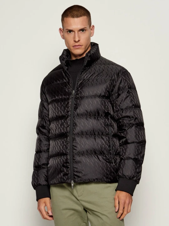 Zdjęcie produktu Armani Exchange Puchowa kurtka | Regular Fit czarny