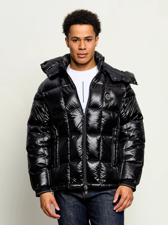 Zdjęcie produktu Armani Exchange Puchowa kurtka | Regular Fit czarny
