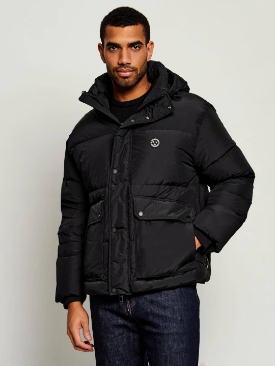 Zdjęcie produktu Armani Exchange Puchowa kurtka | Regular Fit czarny