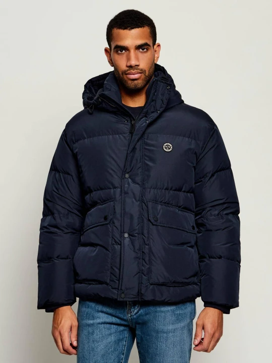 Zdjęcie produktu Armani Exchange Puchowa kurtka | Regular Fit granatowy
