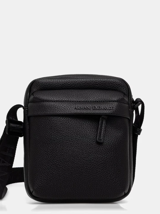 Zdjęcie produktu Armani Exchange saszetka męska z imitacji skóry czarny