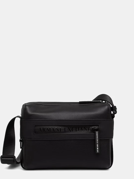 Zdjęcie produktu Armani Exchange saszetka męska z imitacji skóry czarny