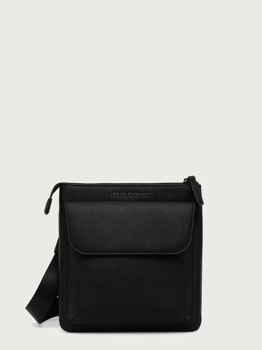 Zdjęcie produktu Armani Exchange saszetka męska z imitacji skóry czarny