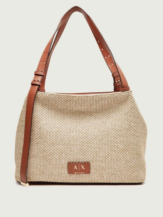 Zdjęcie produktu Armani Exchange Shopperka beżowy