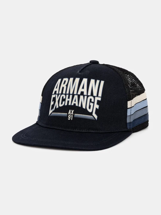 Zdjęcie produktu Armani Exchange snapback męski granatowy