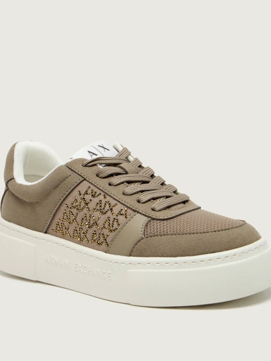 Zdjęcie produktu Armani Exchange Sneakersy beżowy