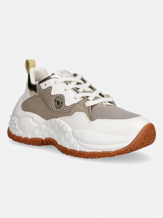 Zdjęcie produktu Armani Exchange sneakersy damskie beżowy