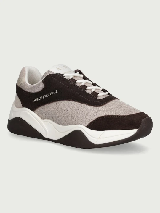 Zdjęcie produktu Armani Exchange sneakersy damskie beżowy