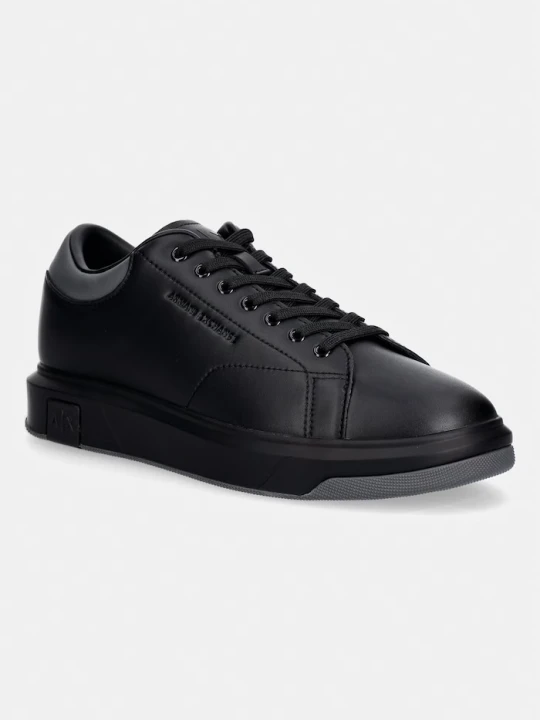 Zdjęcie produktu Armani Exchange sneakersy męskie skórzane szary