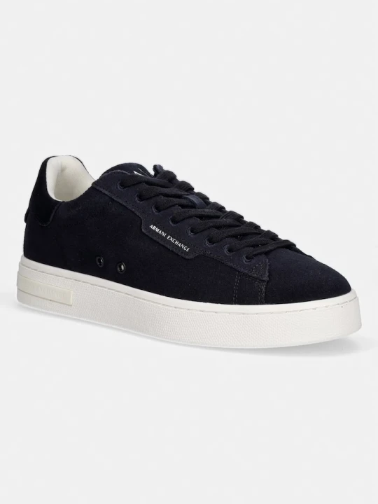 Zdjęcie produktu Armani Exchange sneakersy męskie zamszowe granatowy