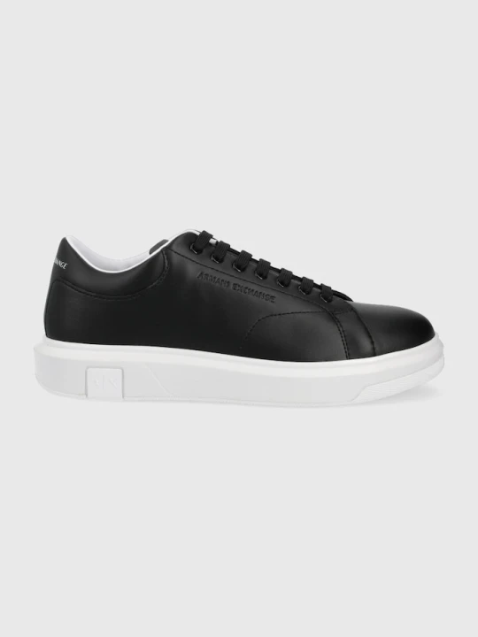 Zdjęcie produktu Armani Exchange sneakersy skórzane czarny