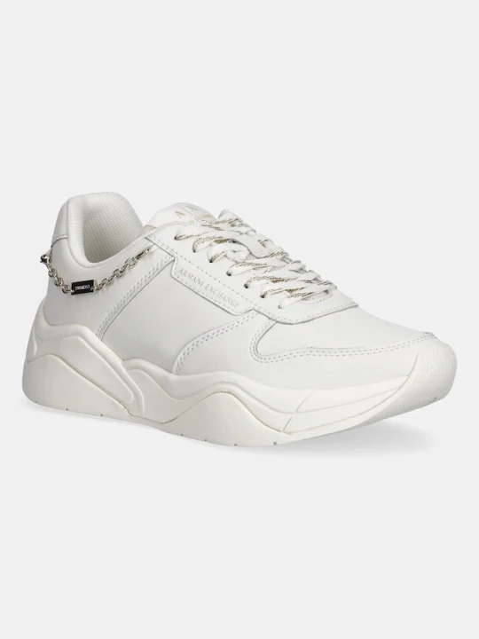 Zdjęcie produktu Armani Exchange sneakersy skórzane biały