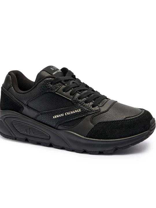 Zdjęcie produktu Armani Exchange Sneakersy | z dodatkiem skóry czarny