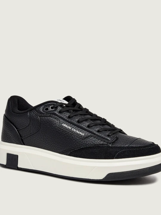 Zdjęcie produktu Armani Exchange Sneakersy | z dodatkiem skóry czarny