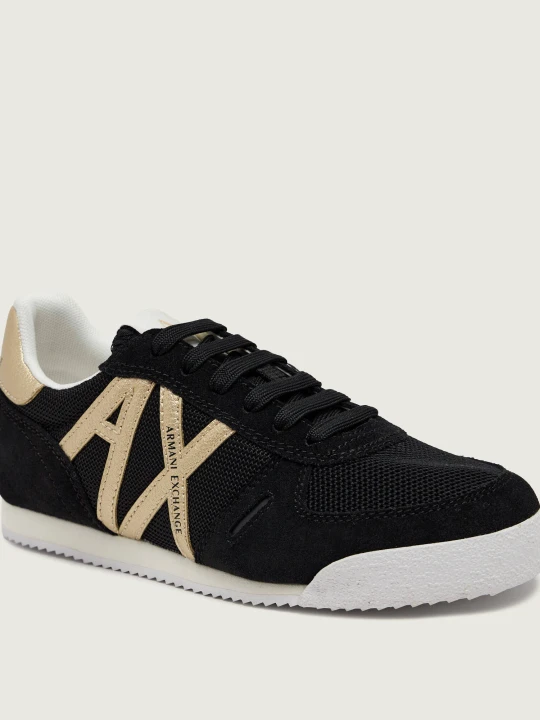 Zdjęcie produktu Armani Exchange Sneakersy | zamsz czarny