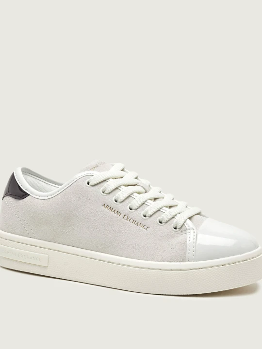 Zdjęcie produktu Armani Exchange Sneakersy | zamsz szary