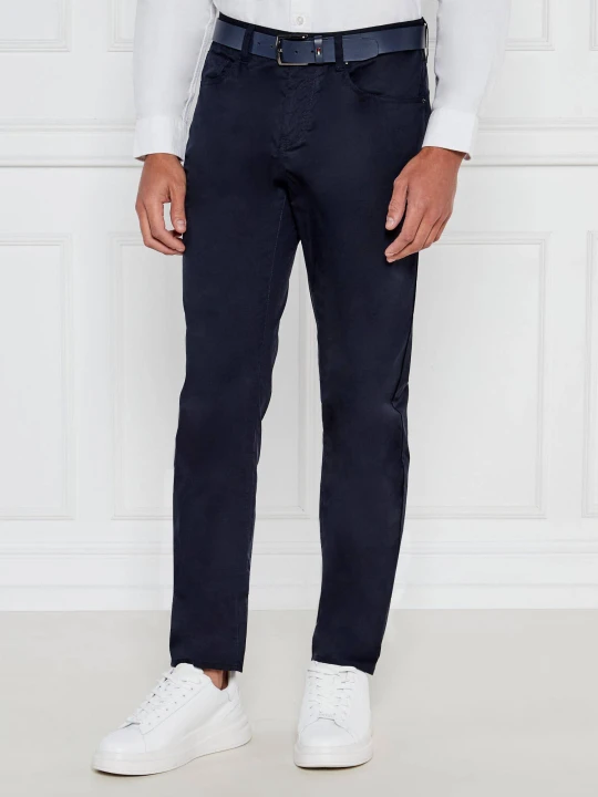 Zdjęcie produktu Armani Exchange Spodnie chino j13 | Comfort fit granatowy