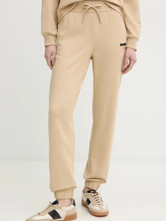 Zdjęcie produktu Armani Exchange spodnie dresowe beżowy