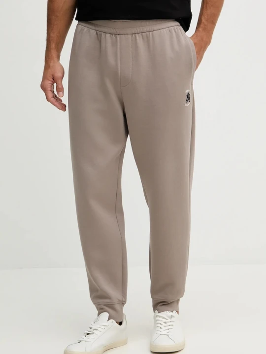 Zdjęcie produktu Armani Exchange spodnie dresowe beżowy