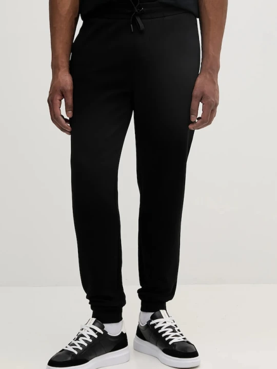 Zdjęcie produktu Armani Exchange spodnie dresowe męskie z bawełną czarny