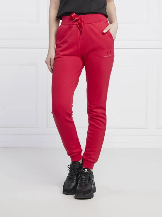 Zdjęcie produktu Armani Exchange Spodnie dresowe Chinese New Year | Regular Fit czerwony