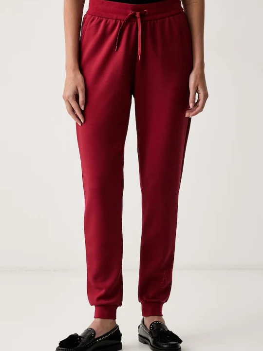 Zdjęcie produktu Armani Exchange spodnie dresowe damskie czerwony